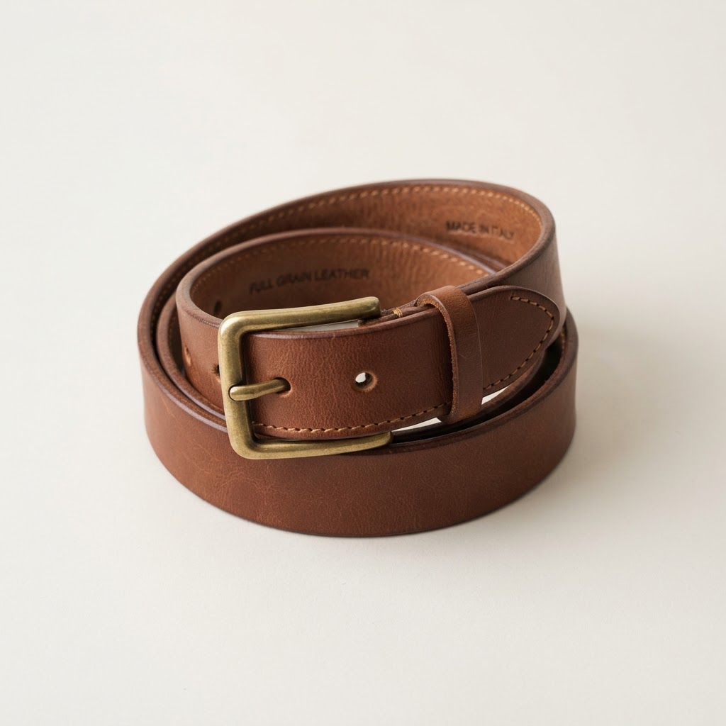 Full-Grain Leather Belt