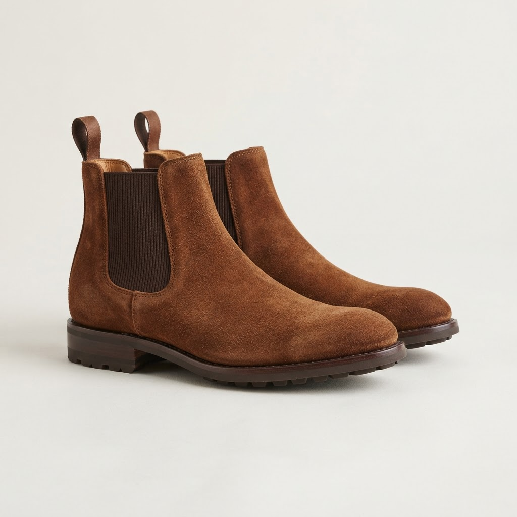 Suede Chelsea Boots
