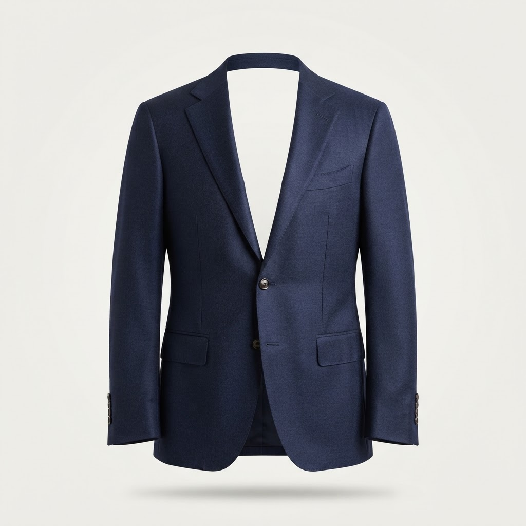 Tailored Navy Blazer