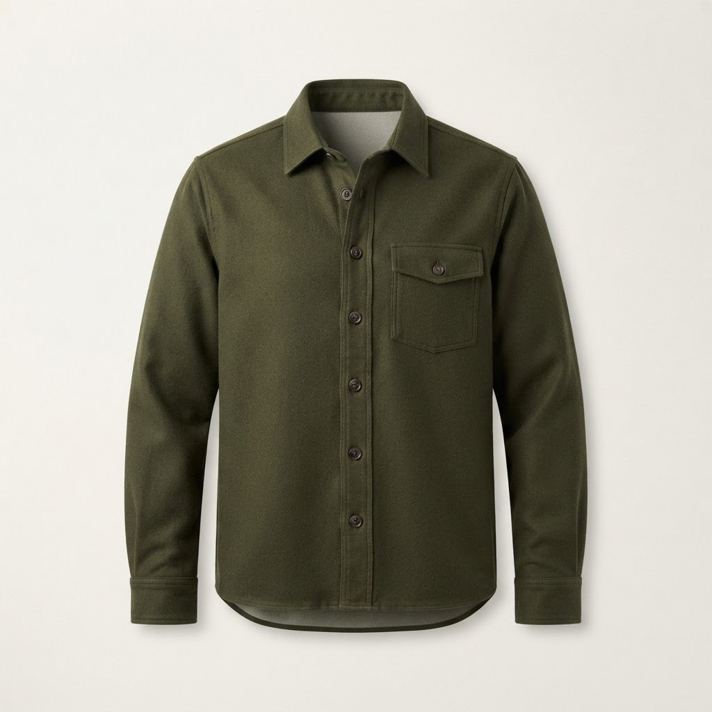 Brushed Cotton Overshirt