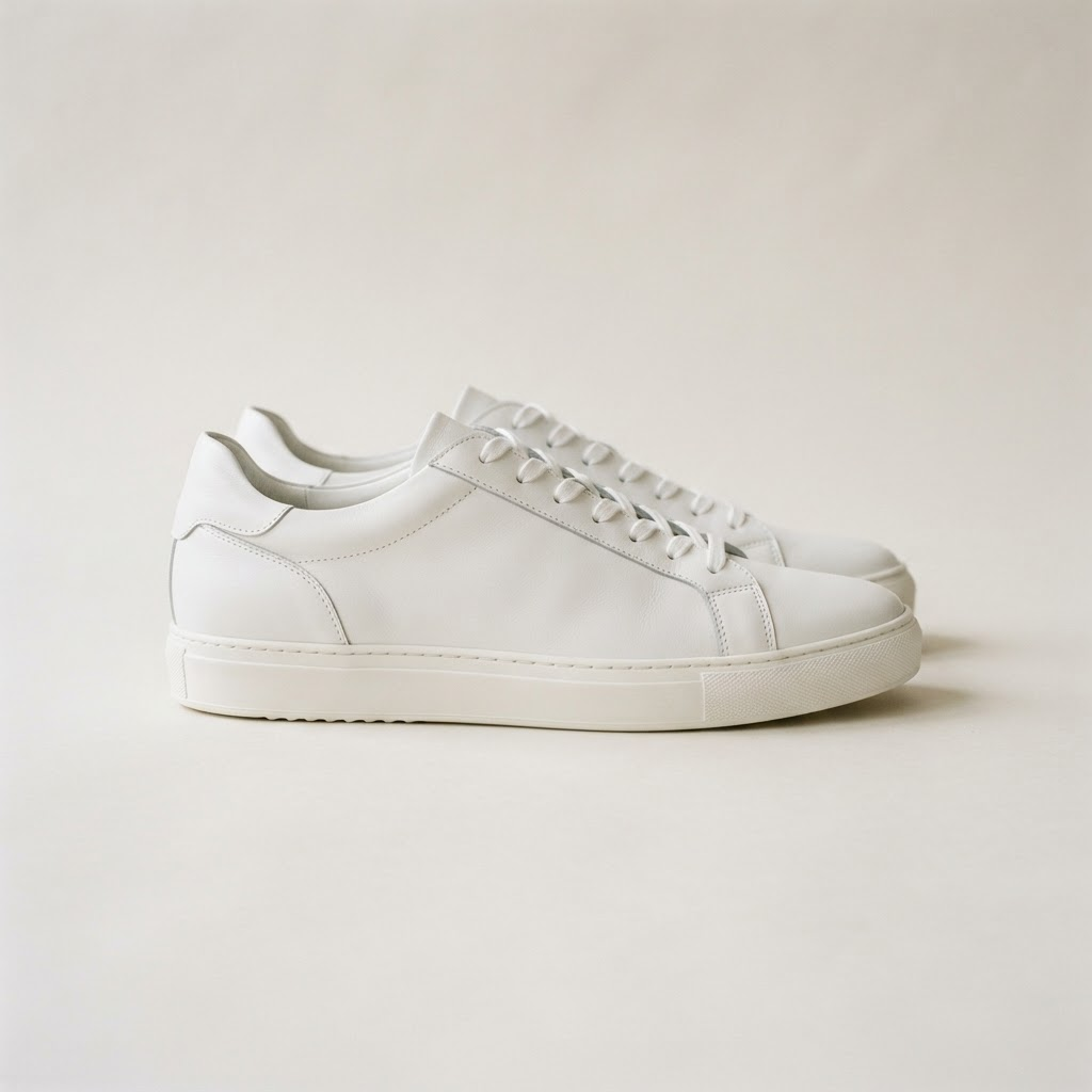 Minimal Leather Sneakers